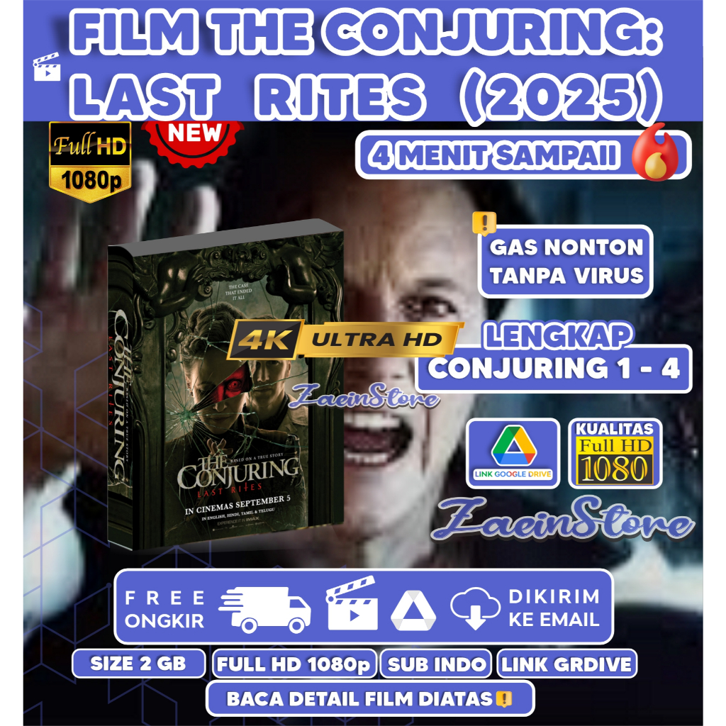 Jual THE CONJURING LAST RITES 