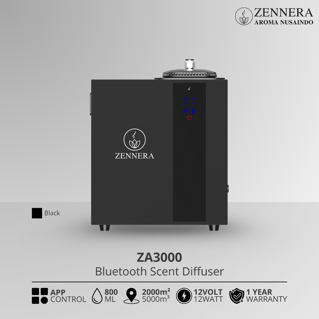 Jual Mesin Diffuser Pengharum Ruangan ZA3000 Bluetooth Scent Diffuser ...