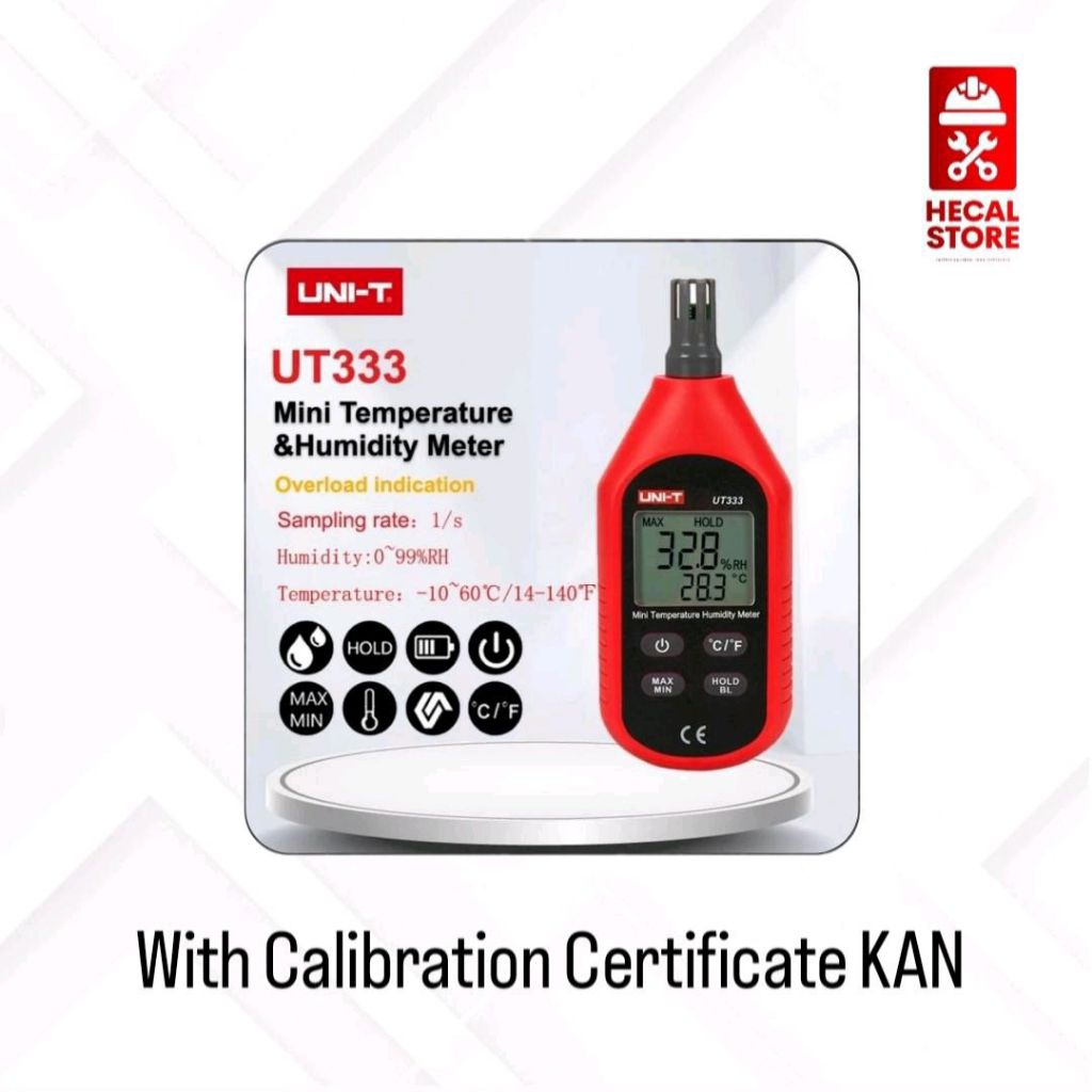 Jual temperature & humidity meter dan SERTIFIKAT KALIBRASI | Shopee ...