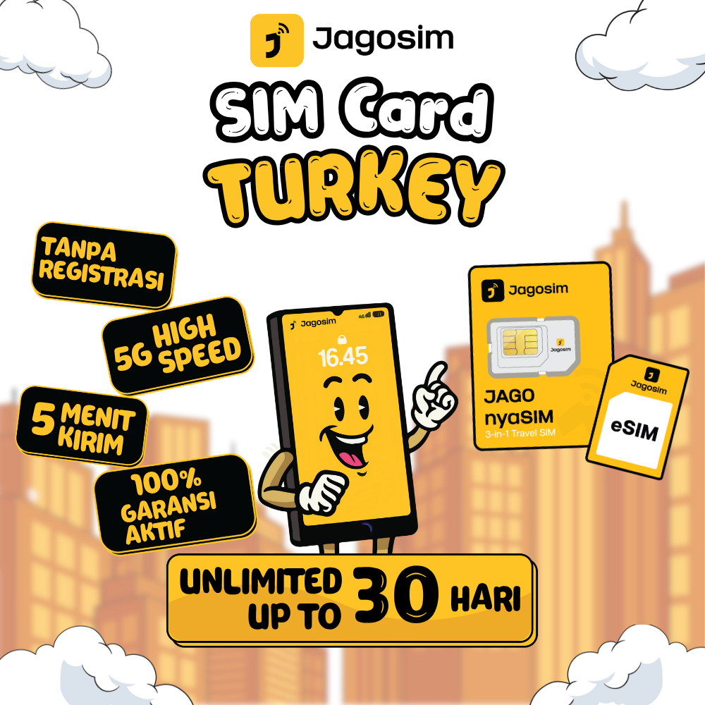 Jual SIM Card Turkey Unlimited | SIM Card Aktif Langsung Pakai | SIM ...