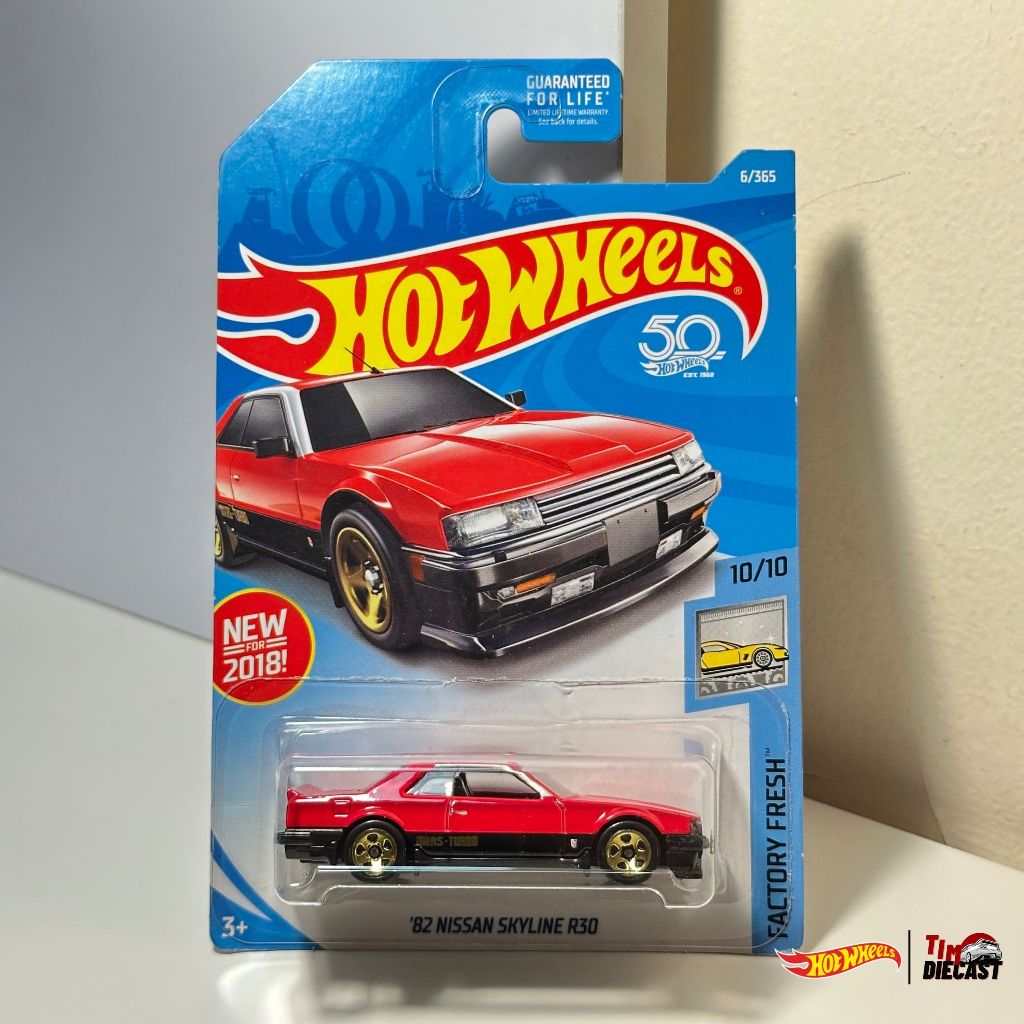 Jual Hot Wheels '82 Nissan Skyline R30 - Red First Edition (US Card ...