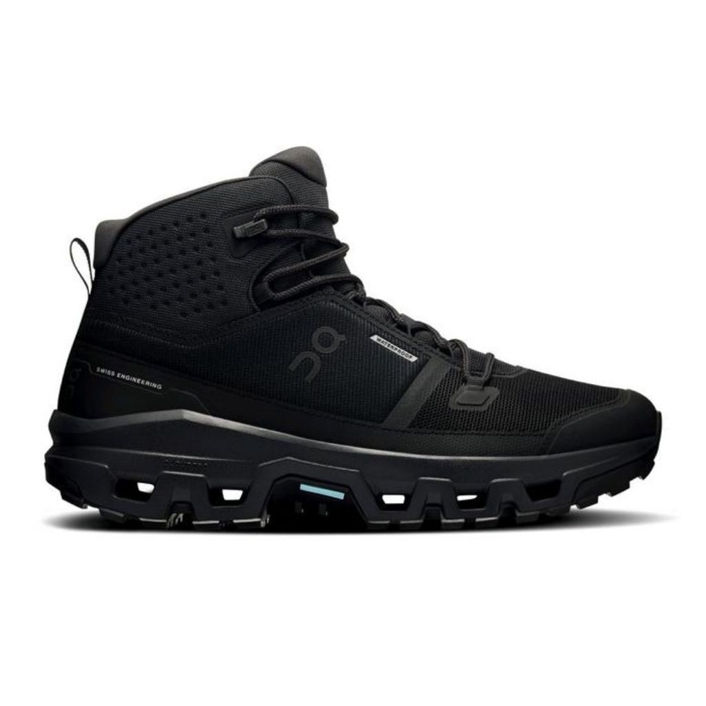 Jual Sepatu Hiking Cloudrock Waterproof Boots All Black | Shopee Indonesia