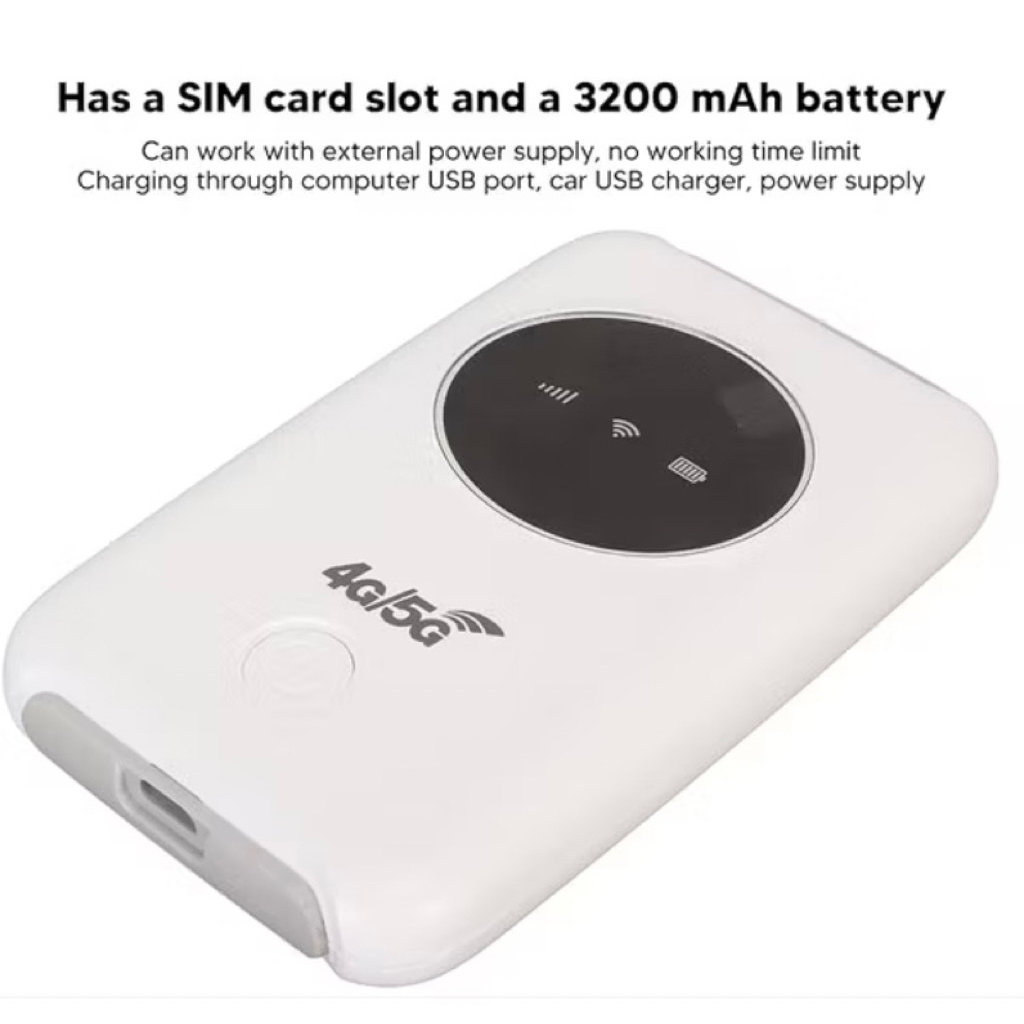 Jual MODEM WIFI 4G/5GLTE SIM CARD 150Mbps Modem Wifi Travel USB Mobile ...