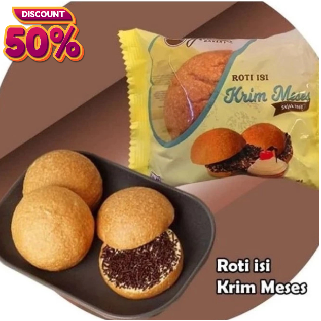 Jual SPR Roti Krim Mesis / Meses / Roti Meses JORDAN | Shopee Indonesia