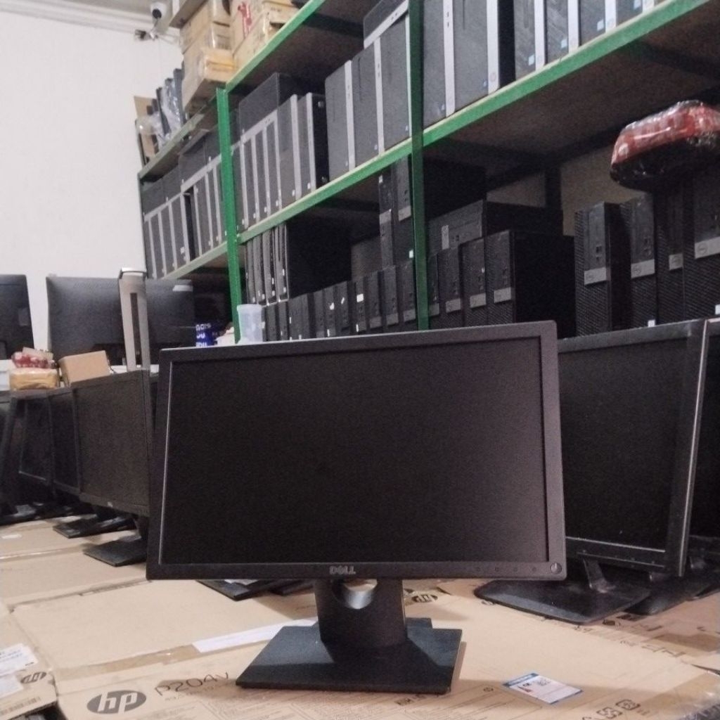 Jual JUAL MURAH MONITOR LED WIDE DELL 19/20INCH E1916H LENGKAP KABEL ...