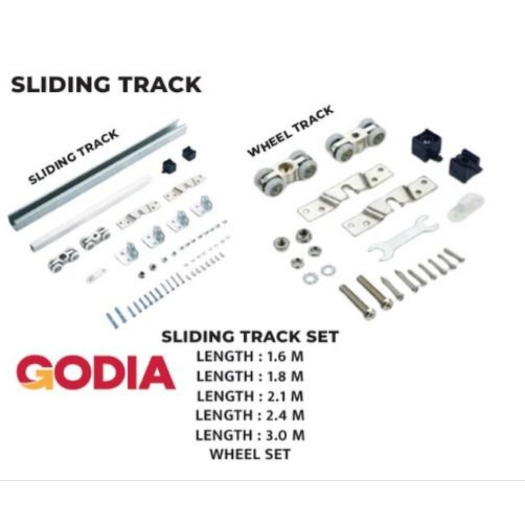Jual Rel Pintu Sliding Godia / Rel Sliding Pintu Geser Komplit ...