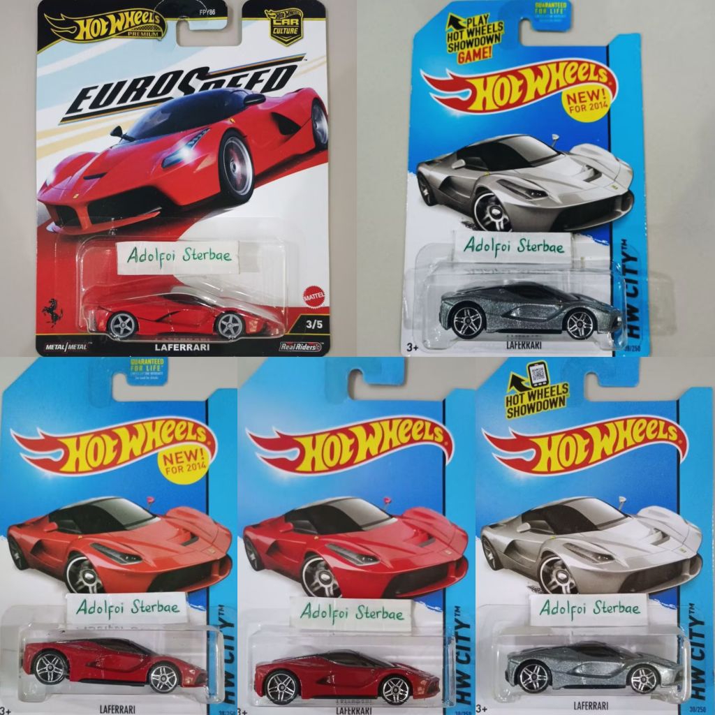 Jual hotwheels hot wheels laferrari la ferrari laferari la ferari hw ...