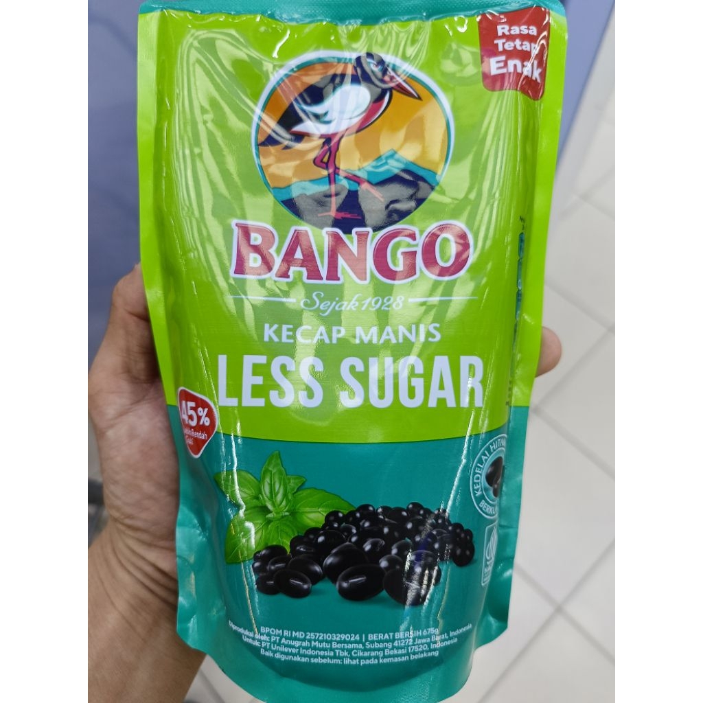 Jual Kecap Bango Less Sugar 675ml | Shopee Indonesia