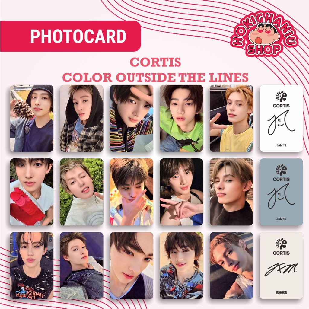 Jual Photocard Cortis - Color Outside The Lines Unnofficial Premium 1 ...