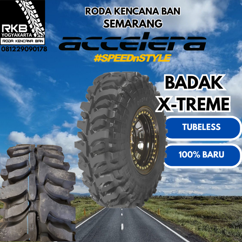 Jual BAN ACCELERA BADAK EXTREME 35x10.5 R16 Ban Mobil OFFROAD | Shopee ...