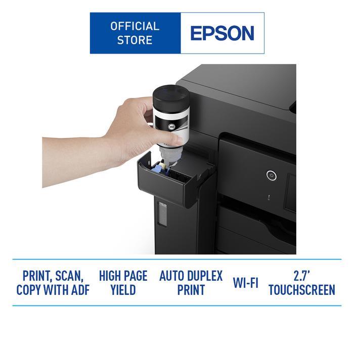 Printer Epson M15140 Monochrome Multifungsi A3 WiFi Duplex - Hitam (5)