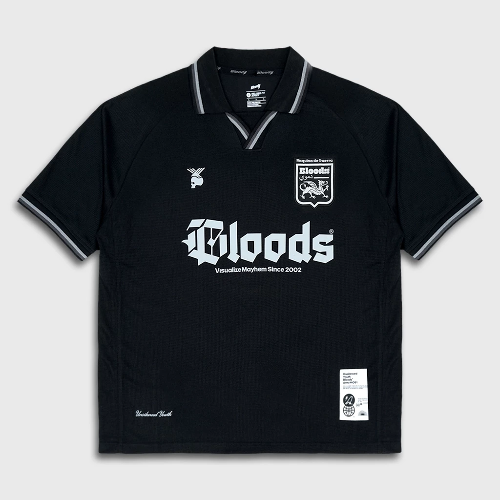 Kaos Jersey Pria Oversize Hitam Premium Drop Needle Streetwear - kaos pria