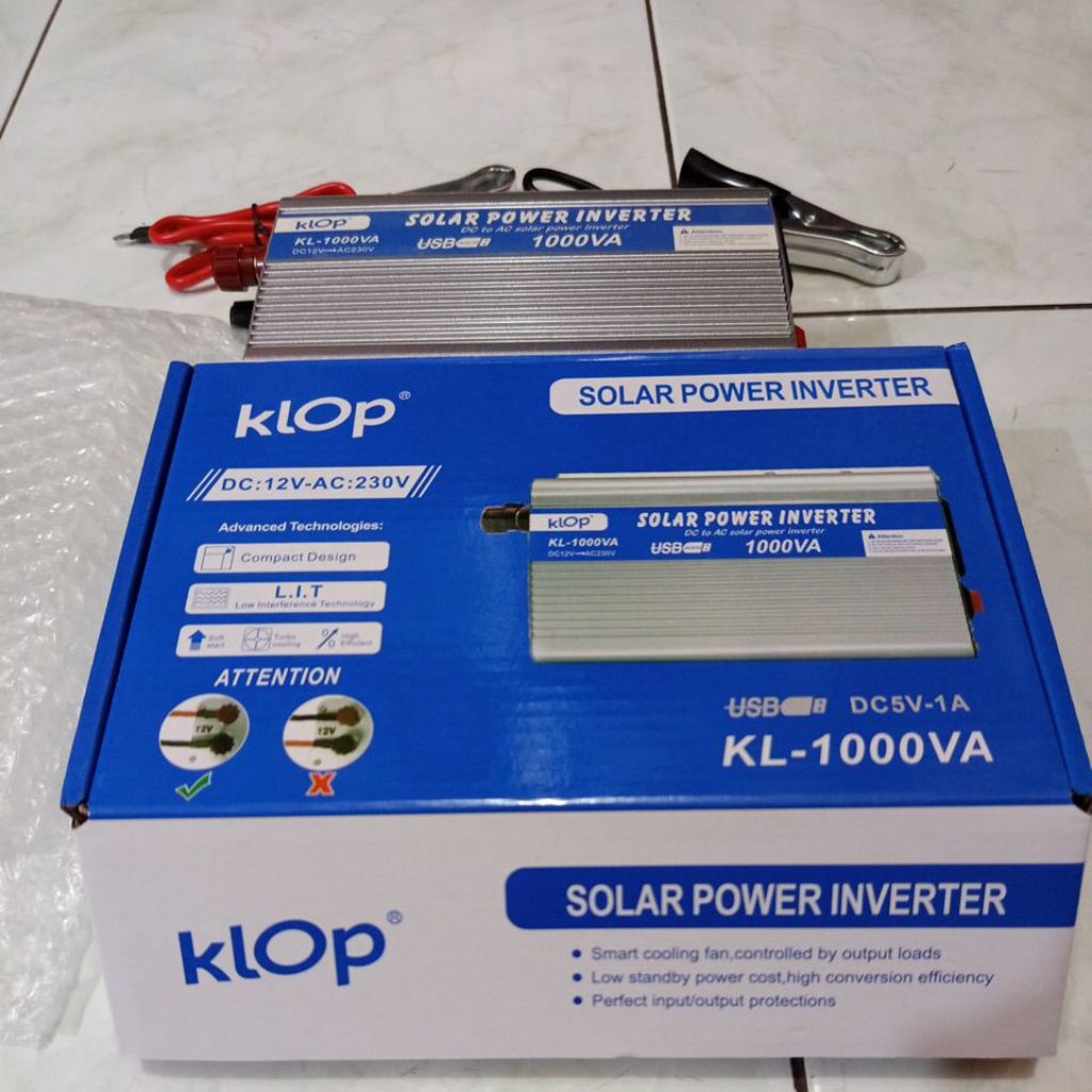 Jual power inventer 1000w hanaya klop 1000va | Shopee Indonesia