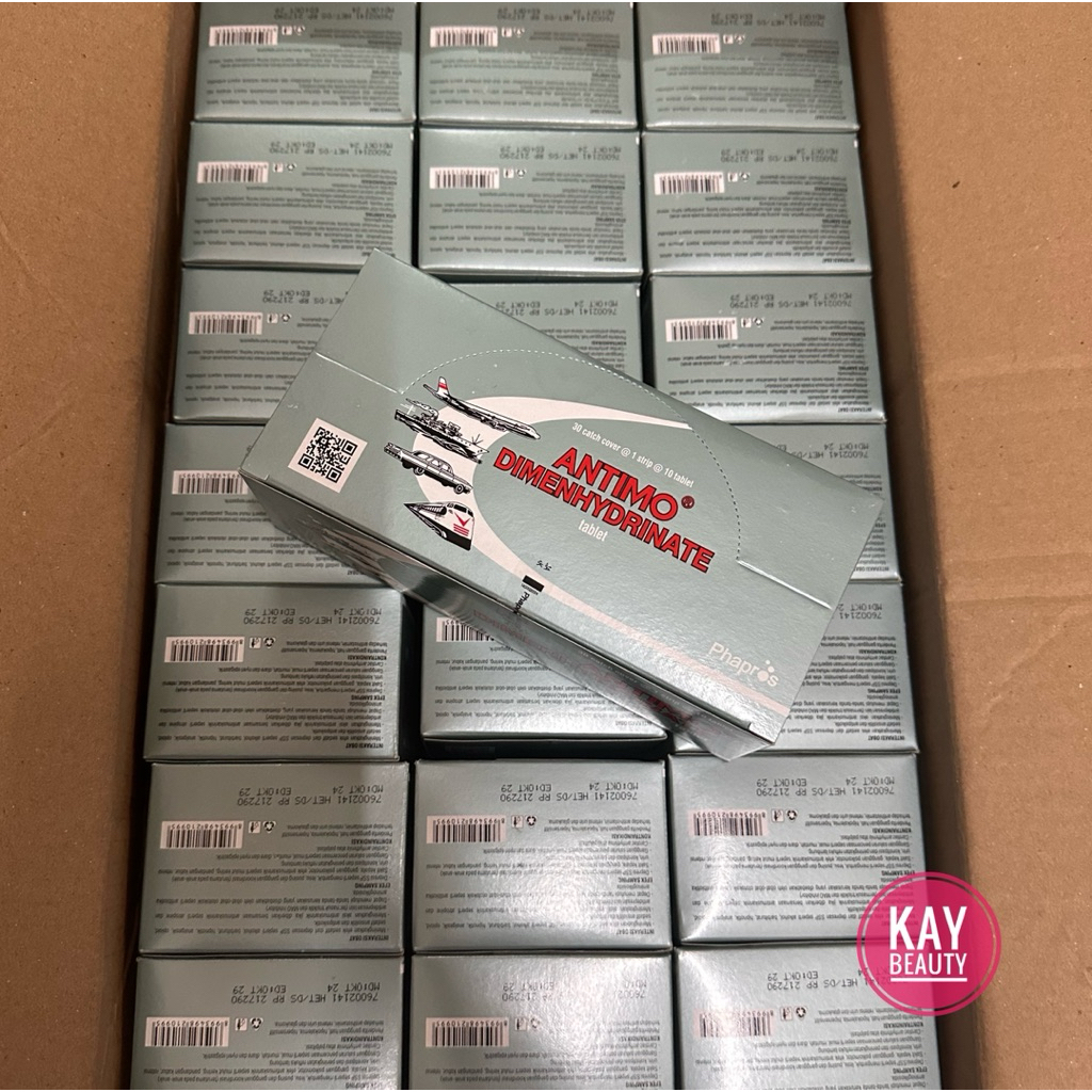 Jual Antimo Anti Mabok Box isi 30 strip* | Shopee Indonesia