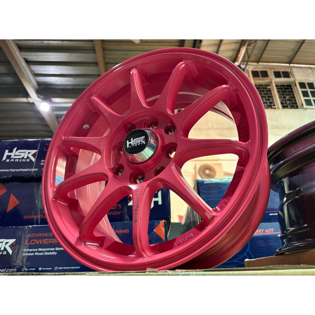 Jual velg racing mobil ring 14 hsr indy r14 lubang 4x100 dan 4x114,3 ...