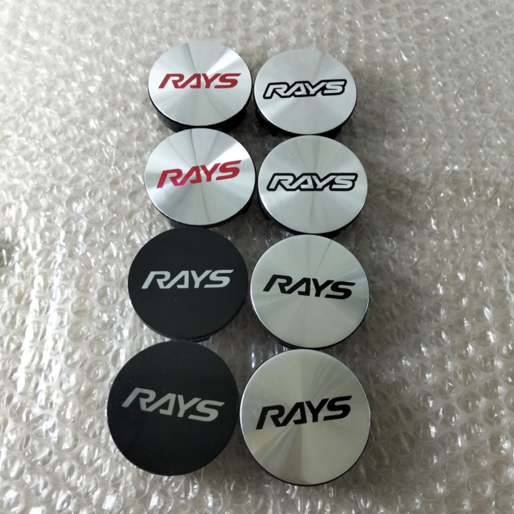 Jual dop velg tutup dop roda velg racing diameter 6cm Rays | Shopee ...