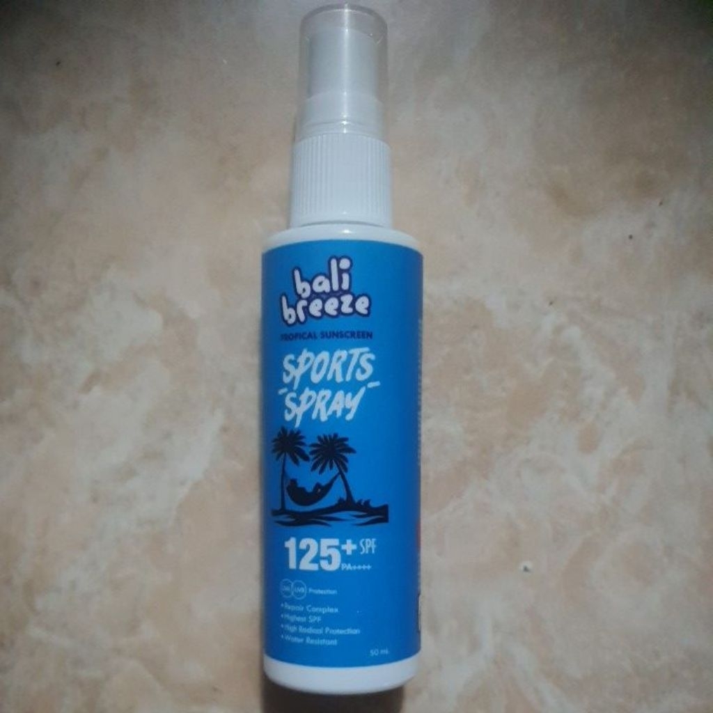 Bali Breeze Tropical Sport Sunblock Sunscreen SPF50+ SPF 50+ UVA UVB  Waterproof Water Resist Sun Protection Tabir Surya Anti Matahari Berenang  Renang