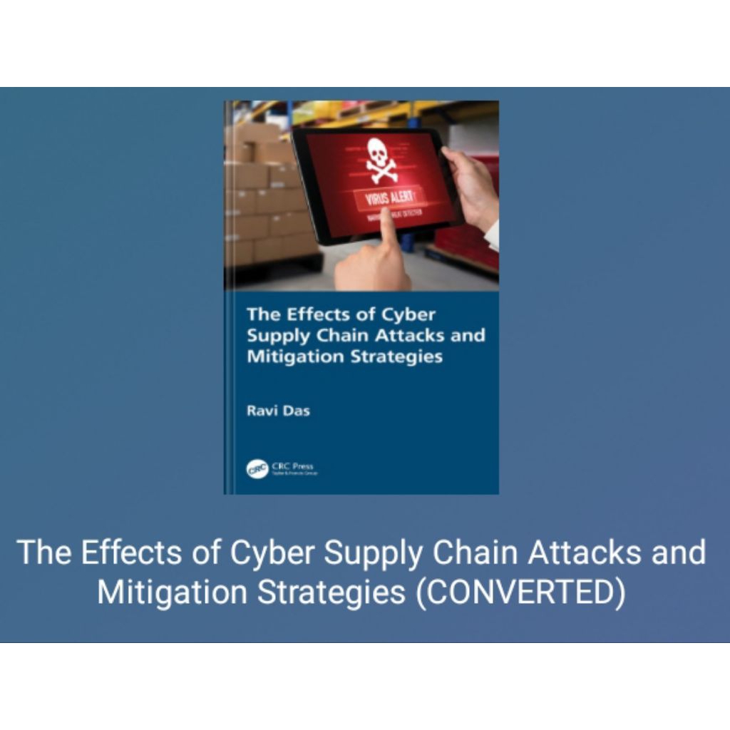 Jual Buku The Effects of Cyber Supply Chain Attacks and Mitigation ...