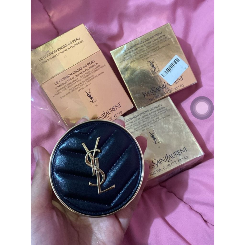 Jual CUSHION YSL HITAM MATTE SHADE 10, SUNSCREEN LA ROCHE POSAY ...
