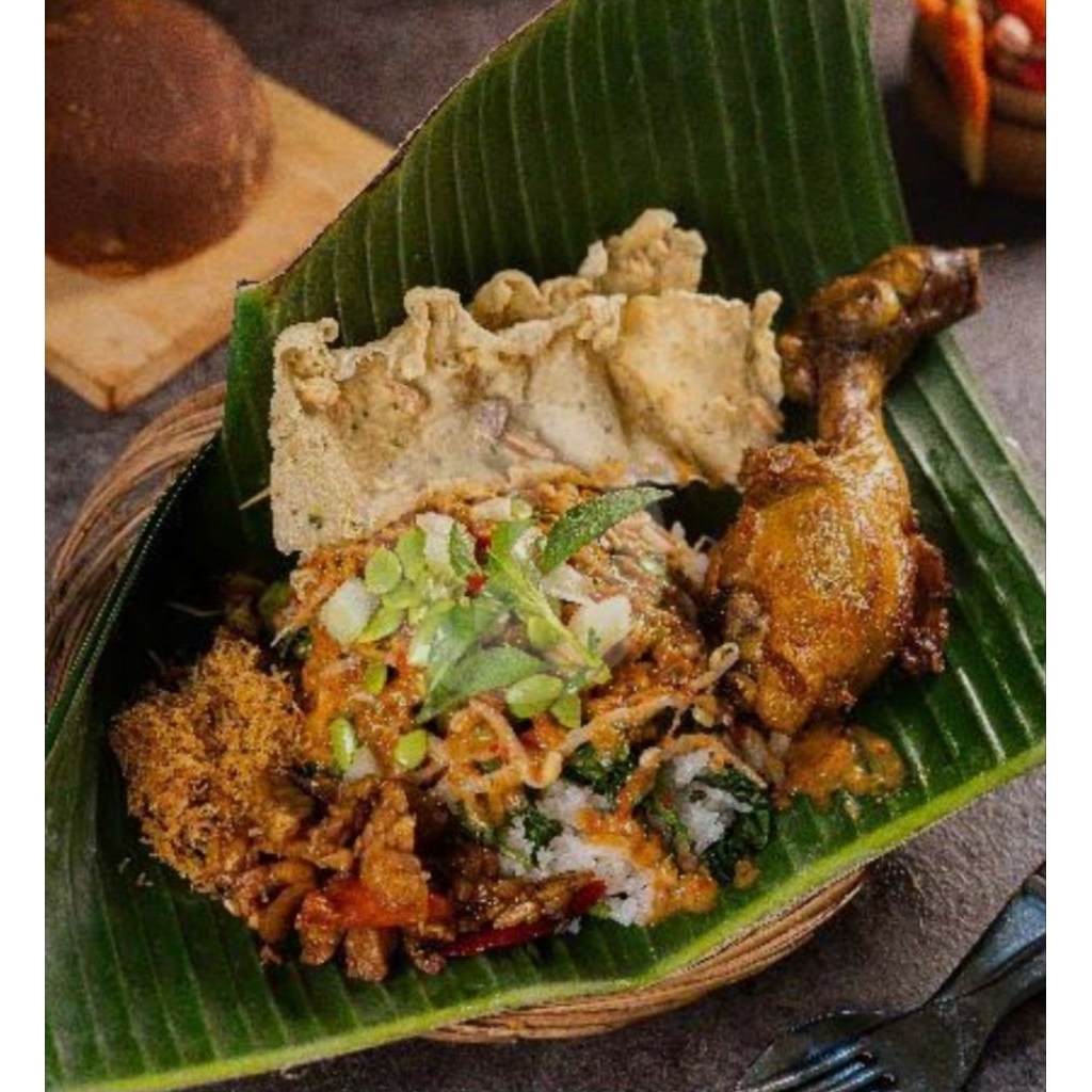 Jual NASI PECEL AYAM GORENG IBU ANI [1porsi] | Shopee Indonesia