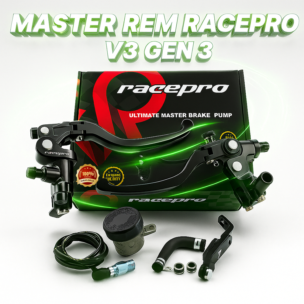 Jual Master Rem RACEPRO V3 Gen 3 Pengereman Premium & Stylish Original ...