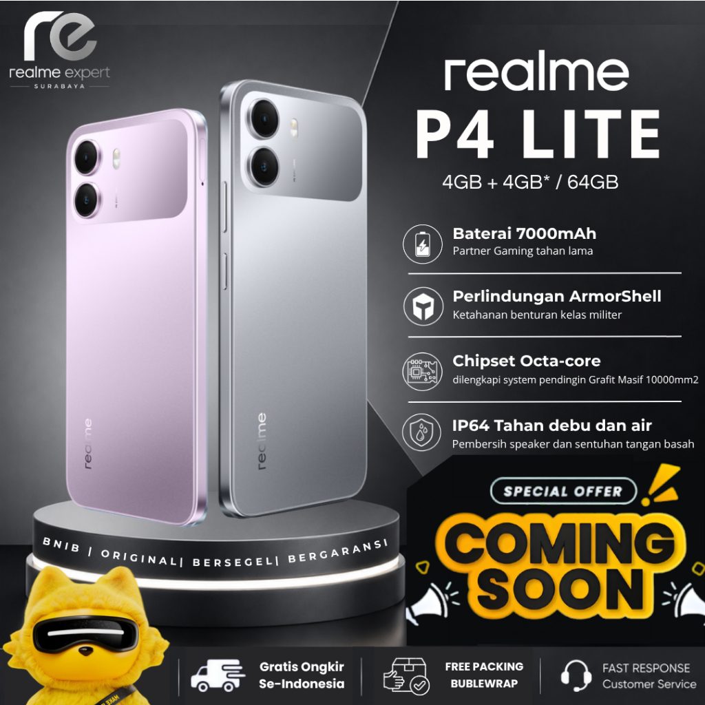 Jual Realme P4 Terlengkap & Harga Terbaru Juli 2026 | Shopee Indonesia