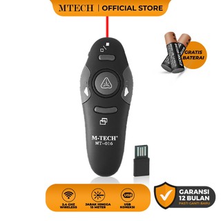 Jual M-Tech Original Laser Pointer Wireless Presenter MT-016 | Shopee ...