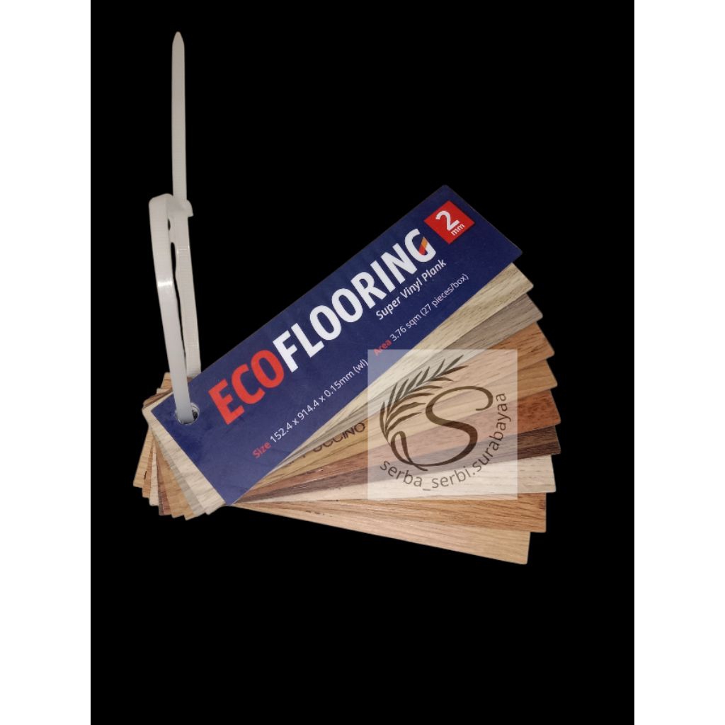 Jual SSS - SAMPLE RENCENG ECO FLOORING 2MM / CATALOG RENCENG ECO ...