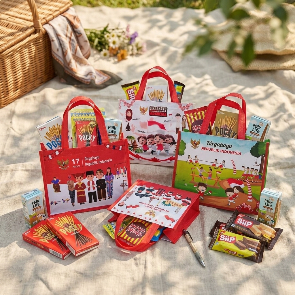 Tas Souvenir 17an Digahayu Lomba 17 Agustus Kemerdekaan Republik Indonesia Merah Putih Hadiah Lomba