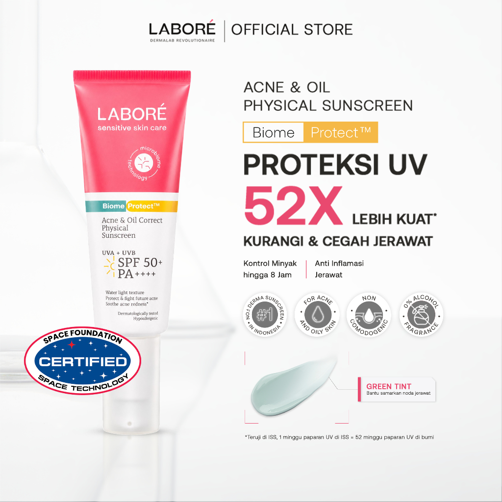 Jual LABORE Sunscreen BiomeProtect All Series - Physical Sunscreen 10 ...
