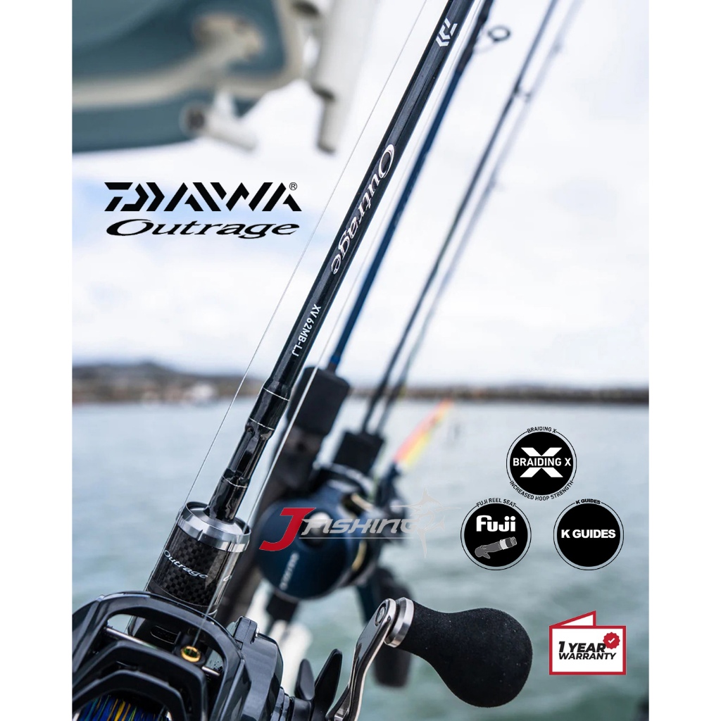 Jual Joran DAIWA OUTRAGE XV LJ | 63HB 63XXHB 63XXHS | Jigging