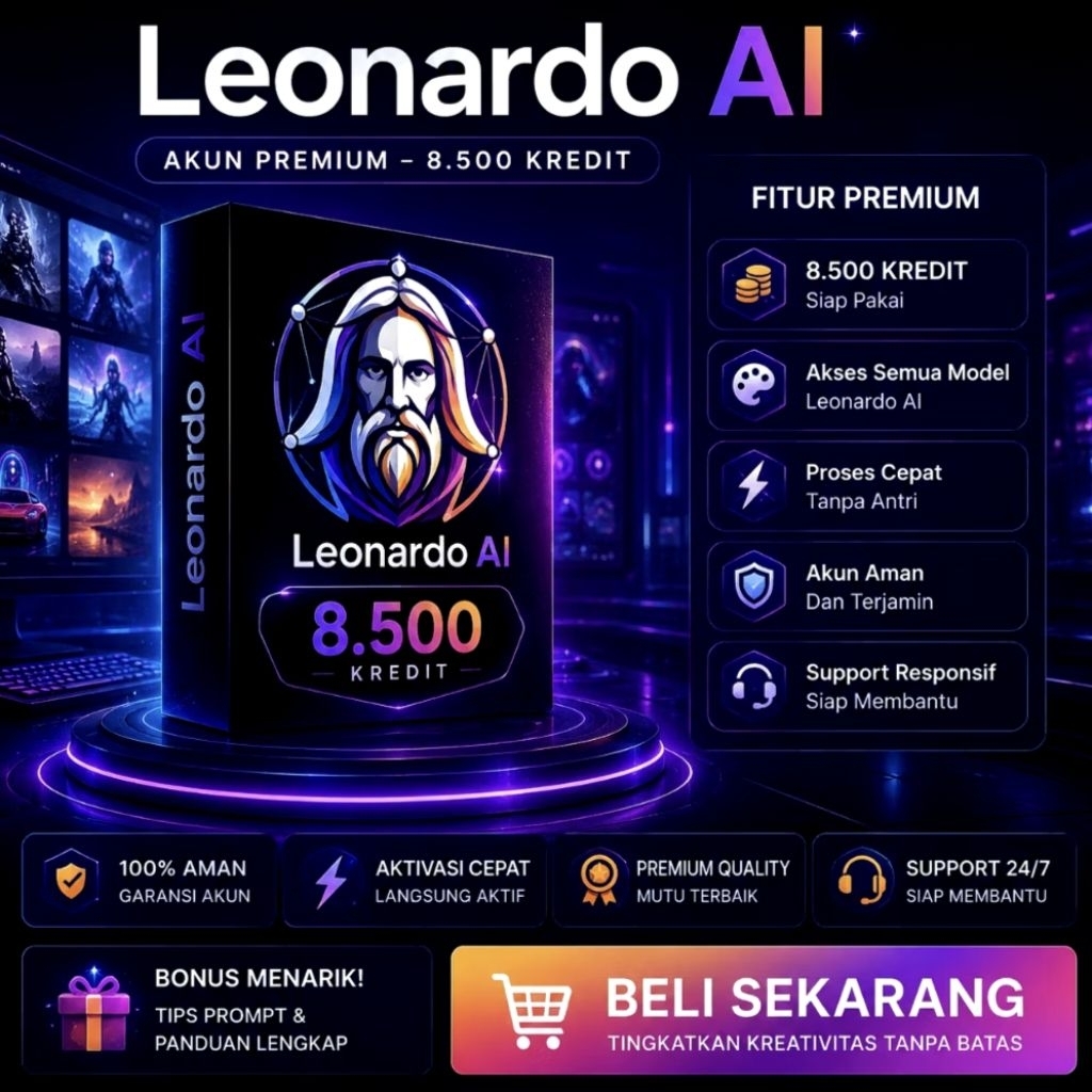 LEONARDO AI 8.500 CREDIT