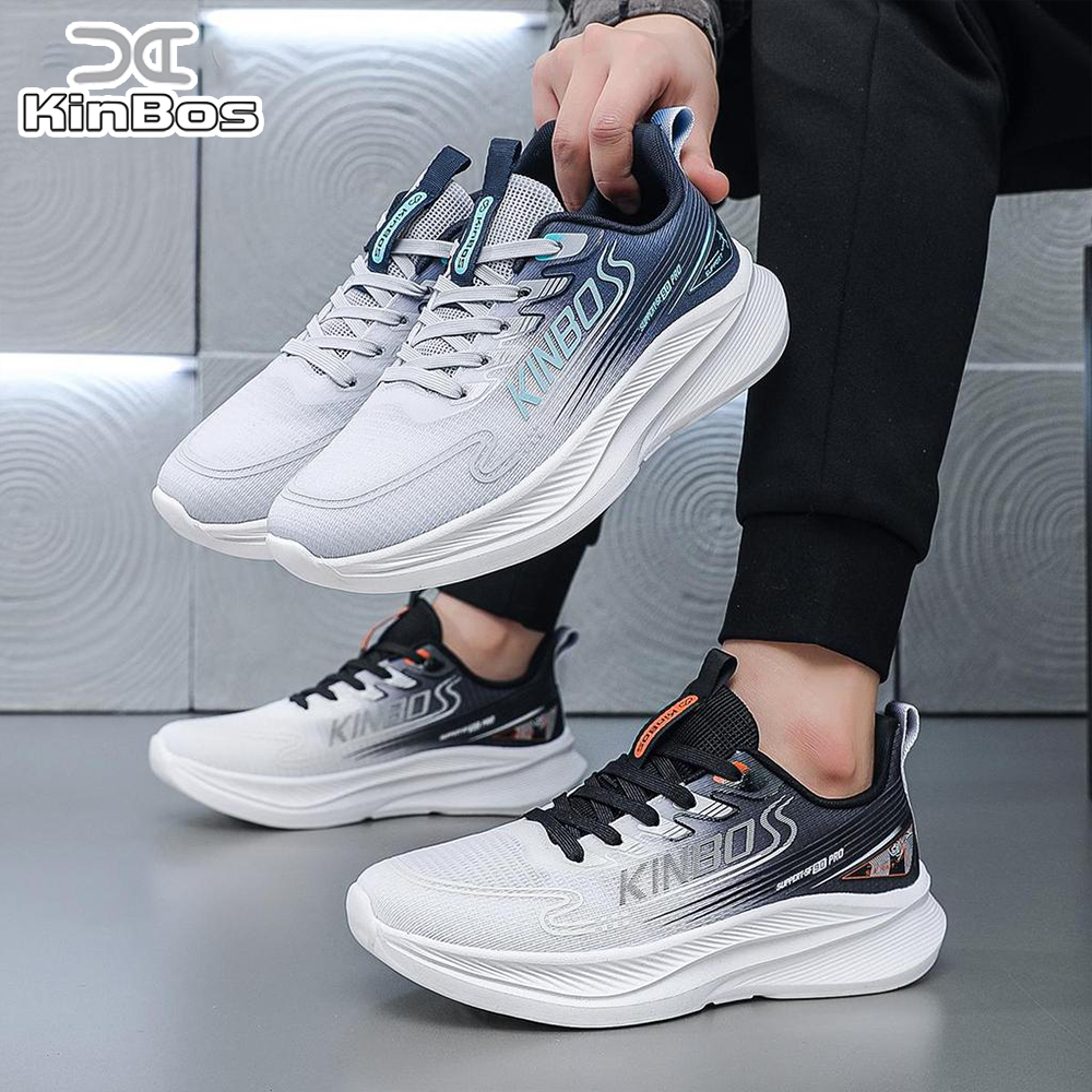 Jual KINBOS Sepatu Sneakers Pria Sport Lari Jogging Bahan Mesh ...