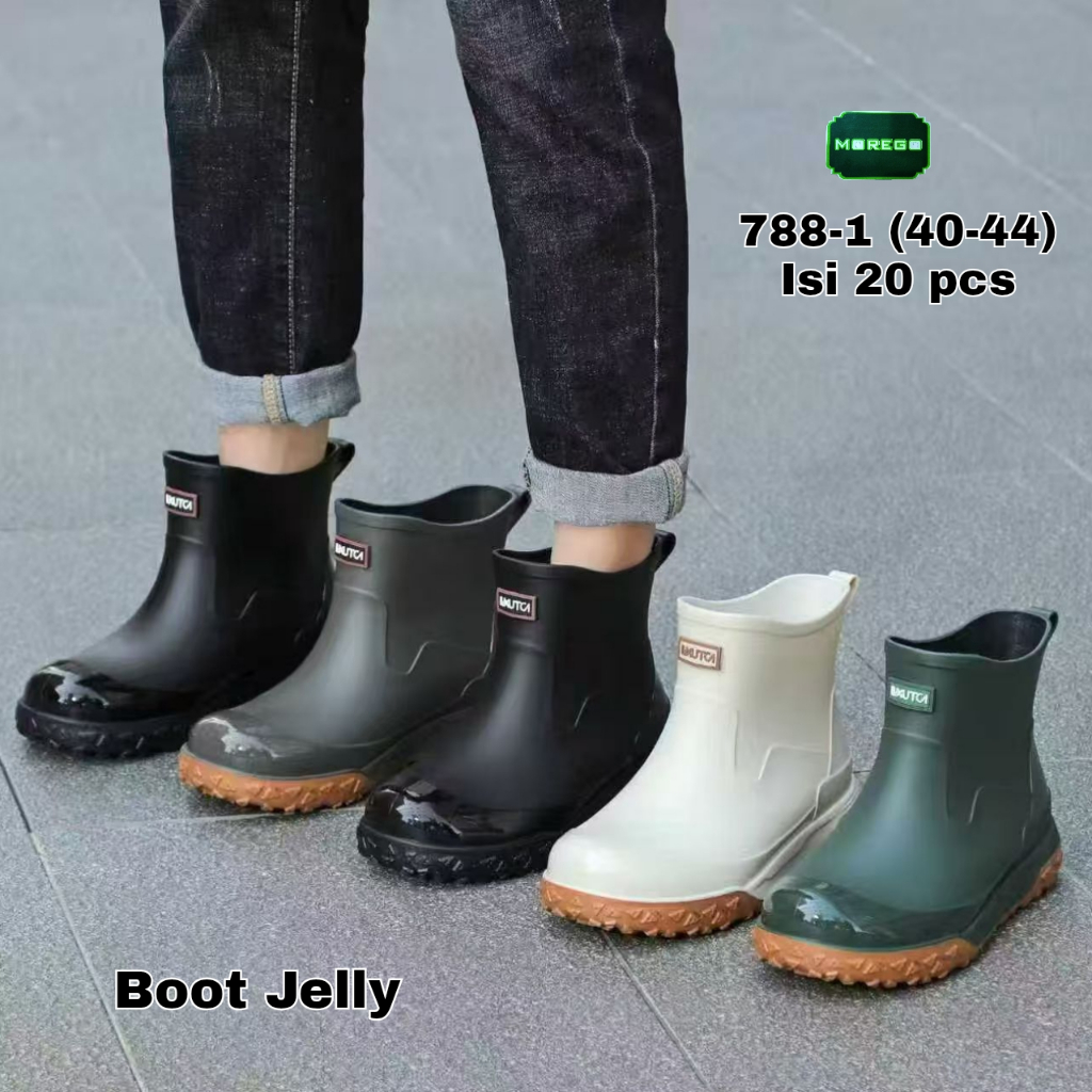 Jual Sepatu Boots Pria Anti Air Alas Gerigi Banyak Warna | Shopee Indonesia