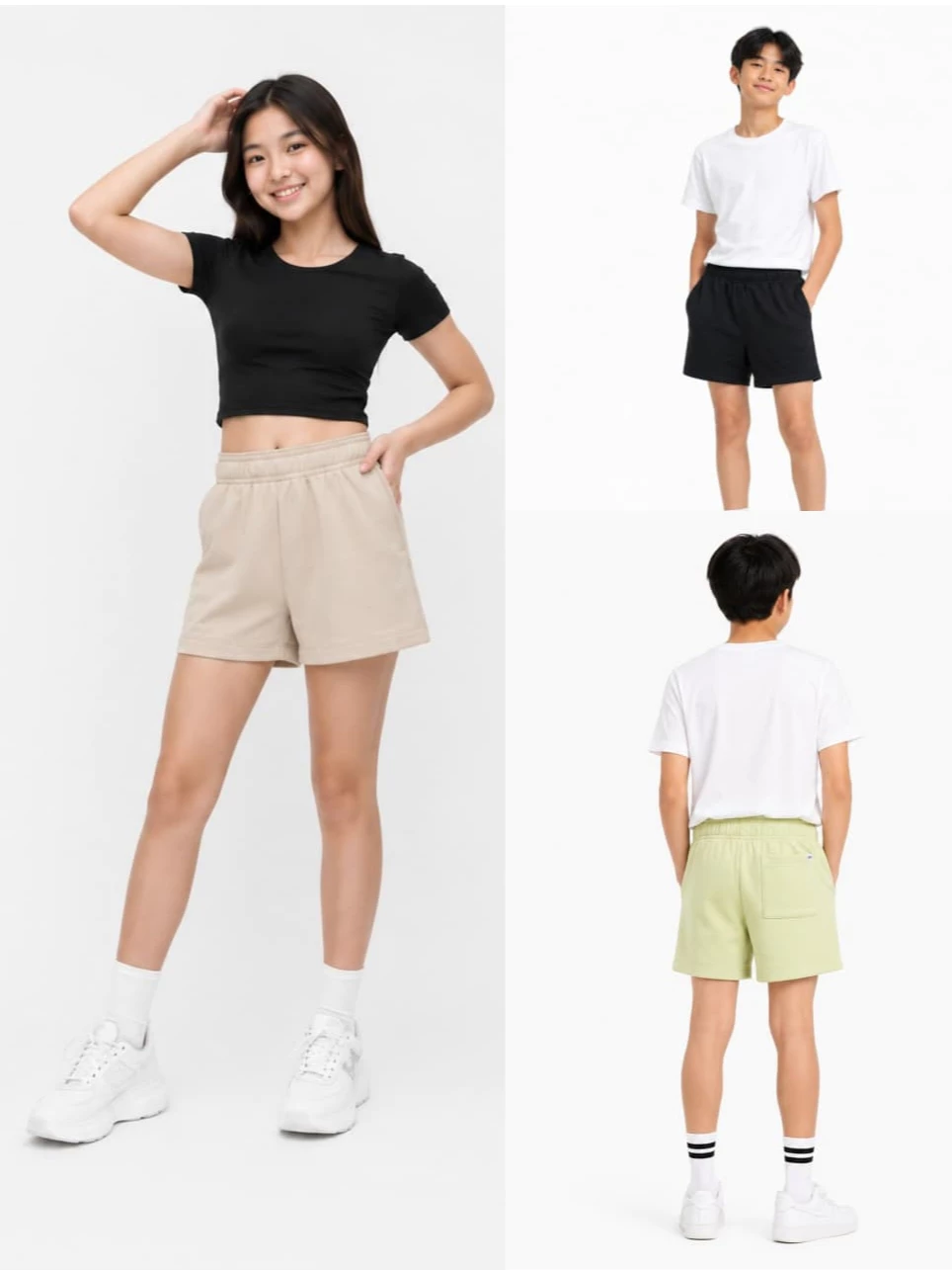 Celana Pendek Anak Junior ABG GP Fleece Sweat Shorts - 2838