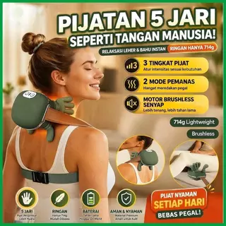 Alat Pijat Leher Bahu Elektrik Dengan Pemanas