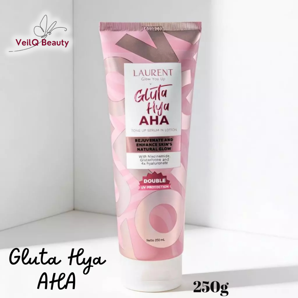 Jual Laurent L-Glutathione Whitening Lotion / Laurent Gluta Hya Collagen Tone Up Serum In Lotion