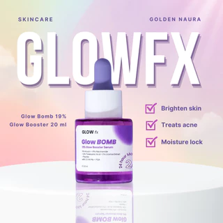 Glow Serum 20 ml 19% Brightening Power Serum Glowing Samarkan Noda Hitam & Bekas Jerawat