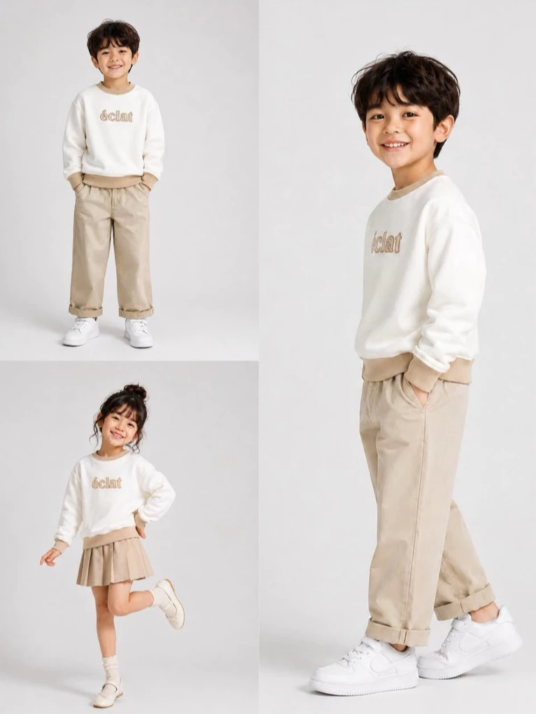Sweater Anak Junior ABG Lengan Panjang Unisex TPN Kids Crewneck Sweater - 3221