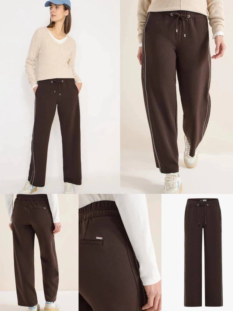 Celana Panjang Wanita CCL Side List Easy Pants - 3186
