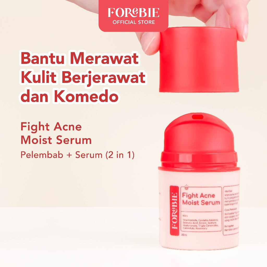 Forebie Fight Acne Moist Serum 2in1 Niacinamide