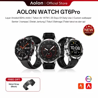Aolon GT6 Pro Smartwatch AMOLED 1.5" 60Hz 1ATM