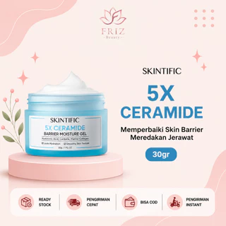 SKINTIFIC 5X Ceramide Skin Barrier Moisturize Gel 30g, Barrier Gel Light Texture