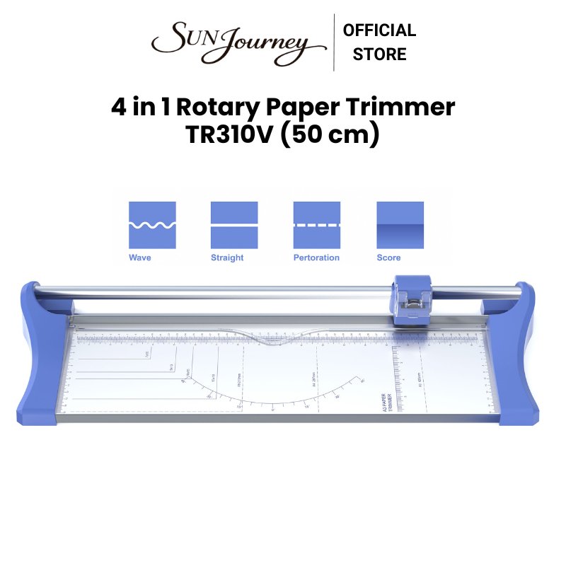 Jual SUN Journey Alat Potong Kertas 4 in 1 A3 / Rotary Trimmer TR310V ...