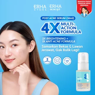 ERHA Acneact Post Acne Spot Serum 30ml Serum Bekas Jerawat Niacinamide Tranexamic Acid Salicylic Acid PAD Hilangkan Noda Hitam Redakan Merah Anti Jerawat dan Bruntusan Formula Dermatologist