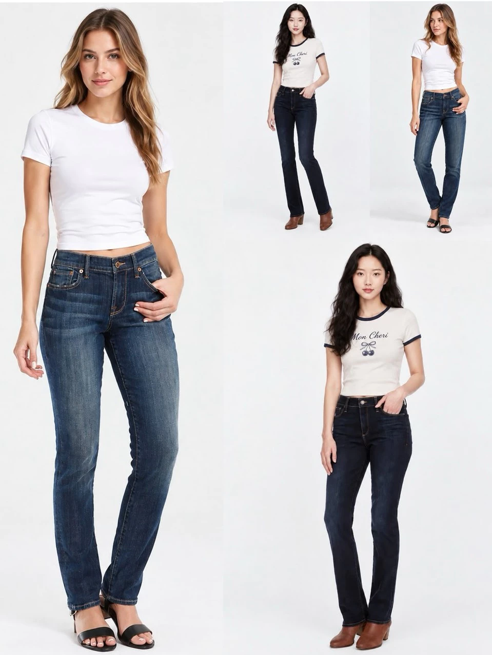 Celana Jins Wanita LB Women's Sweet'n Straight Jeans - 3017