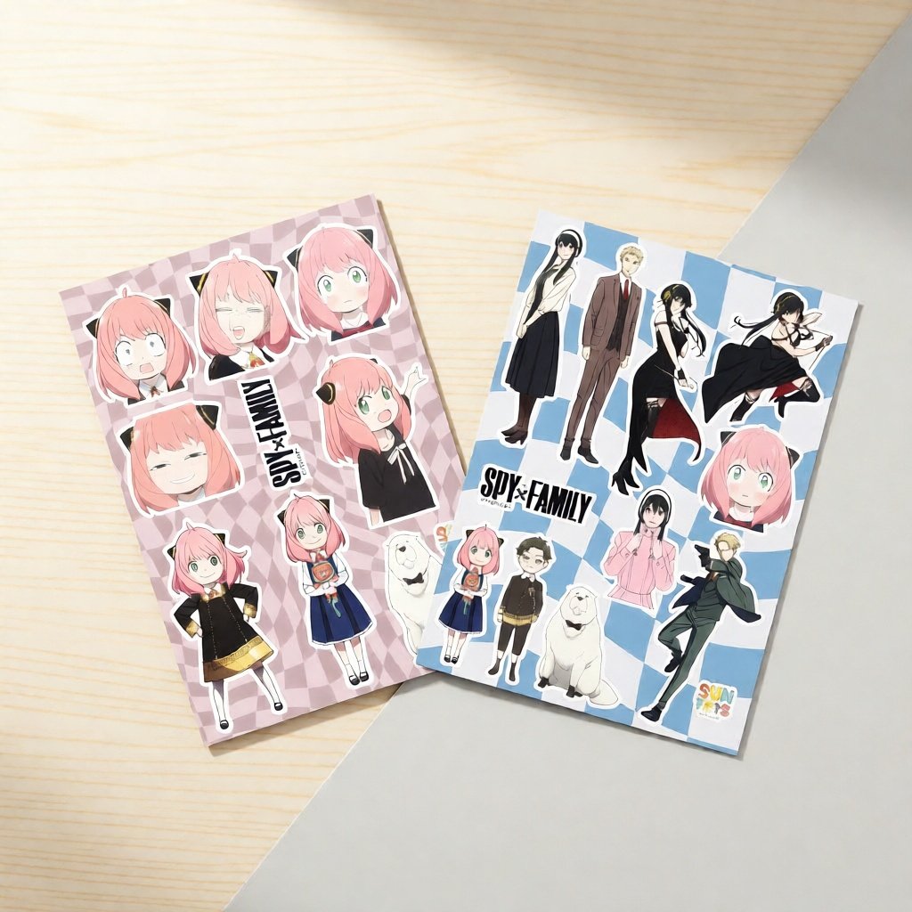 Jual Stiker Sticker Pack Anya Forger Anime Spy X Family UK A6 Cutting ...
