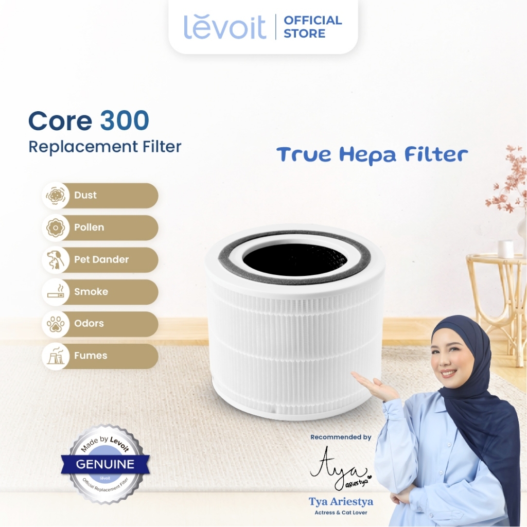 Levoit Replacement HEPA Filter For Core 300 Air Purifier