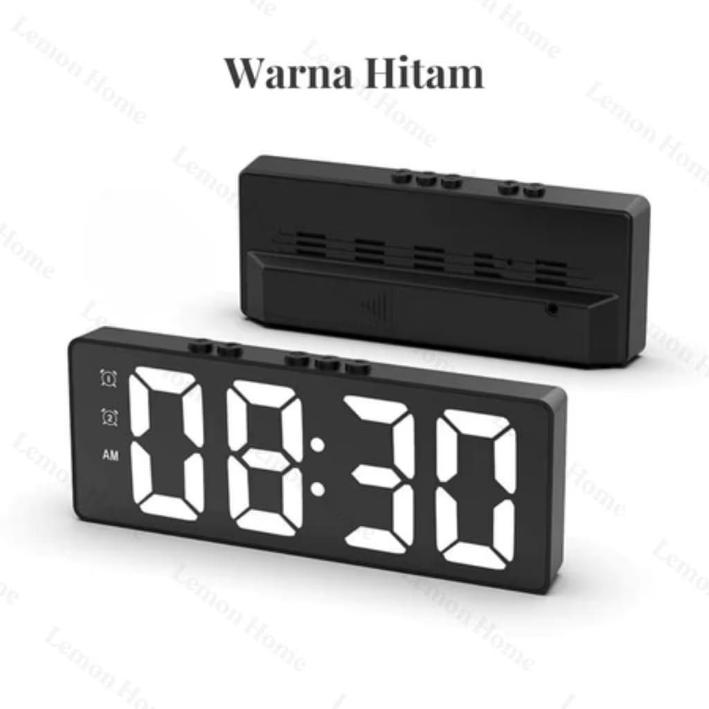 Jual JAM MEJA DIGITAL LED WEKER TABLE ALAMR CLOCK | Shopee Indonesia