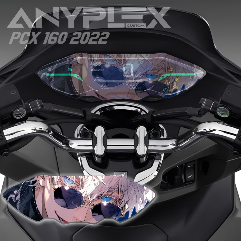 Jual Stiker Speedometer PCX 160 Anime Transparan GOJO SATORU | Shopee ...